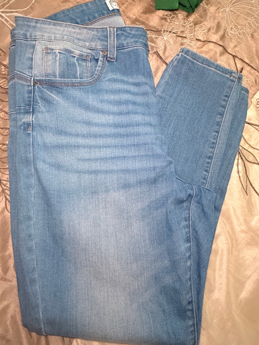 Wax Jean Men’s Slim Straight Light Blue Jeans